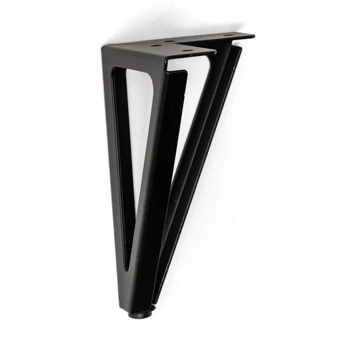 Tri Leg, H150mm x 82mm x 82mm, Black