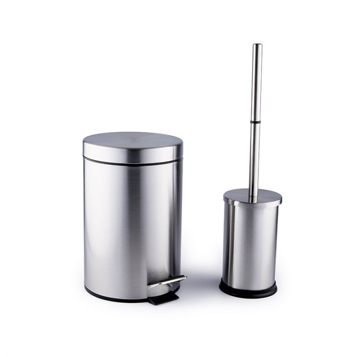Gelmar,Bathroom Set Stainless Steel 2Pieces