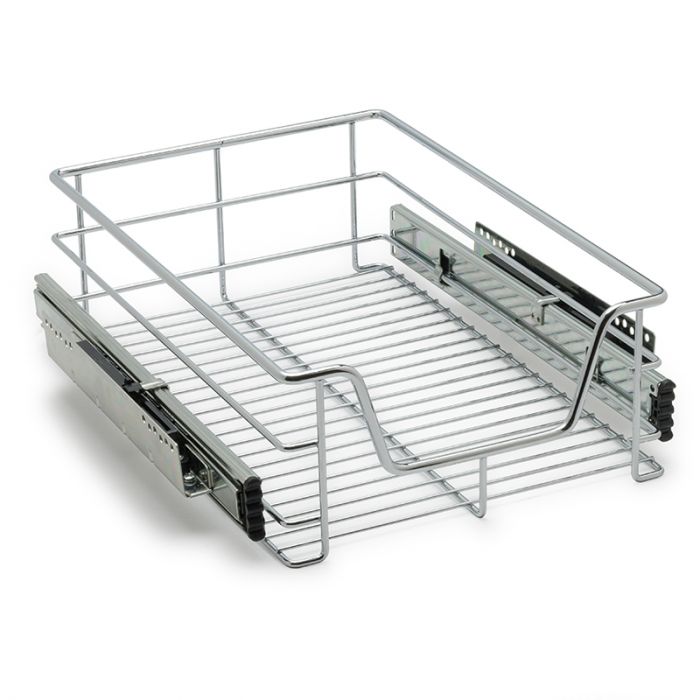 Pull Out Basket, Chrome, 400 unit
