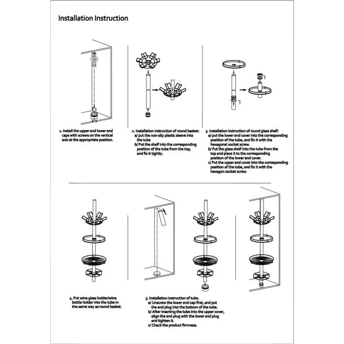 Gelmar wine glass holder cheap