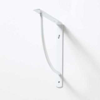 Roma Shelf Bracket, White, 185mm x 185mm