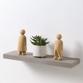 Floating Shelf, Driftwood, 900mm x 200mm x 38mm