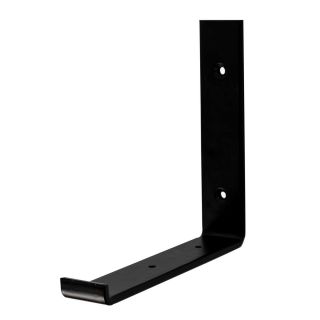 Shelf Bracket, HD, Black, 185mm x 185mm