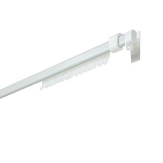 Curtain Track, Single, Steel, 2.5 Meter