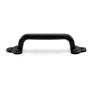 Barn Door Handle, Black, 230mm