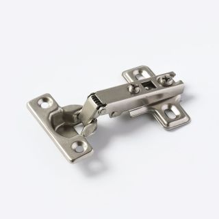 Hinge, Mini, Full Overlay 95°, 0mm, 2 Hole Plate, 26mm Diameter Cup