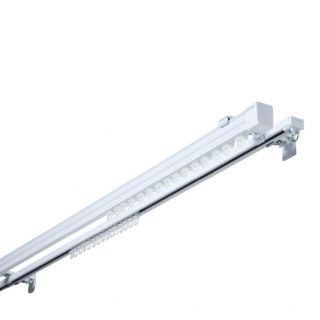 Curtain Track, Superior, Double, Aluminium, 2.5 Meter