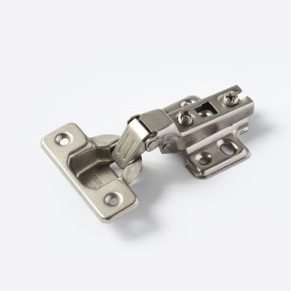 Hinge, Gelmar, Half Overlay 110°, 10mm, 4 Hole Plate, Slide-On
