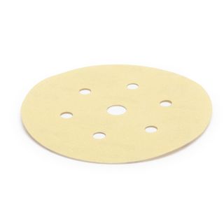 Gold Sanding Disc, Grip, 6+1 Holes, 150mm, P180