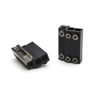 Gas Stay Adaptor, Aluminium, Black, 1 Piece