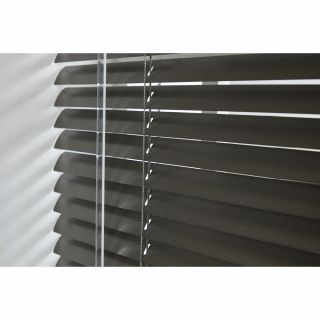 Aluminium Venetian Blind, Matt Black, 1000mm x 1600mm