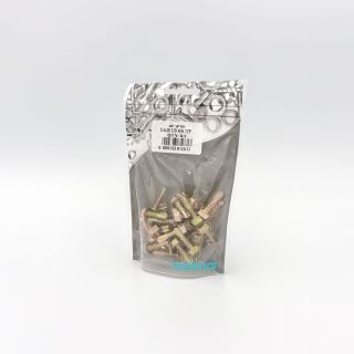 Tek Screw, Self Drilling, 5.5mm x 20mm, Yellow Zinc Passivate, 50 Pieces