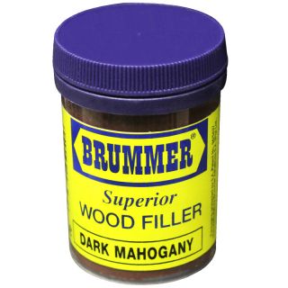 Brummer Woodfiller, Dark Mahogany, 250g