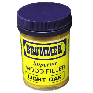 Brummer Woodfiller, Light Oak, 250g