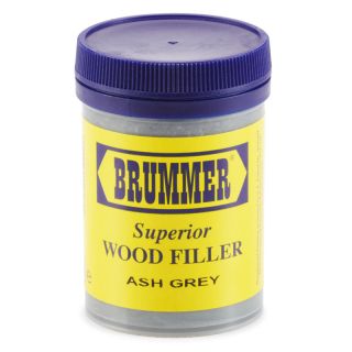 Brummer Woodfiller, Ash Grey, 250g