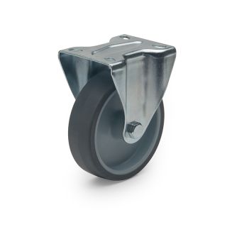 Castor, Fixed, Heavy Duty, 125mm