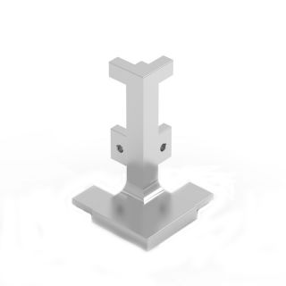 Gola System, Outside Corner Joint, Silver, 90 Degree