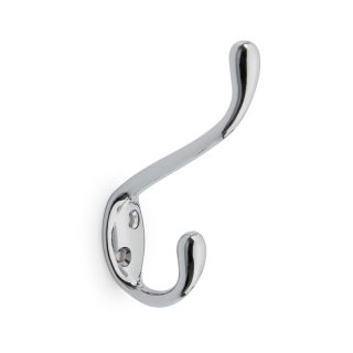 Hat and Coat Hook, Chrome
