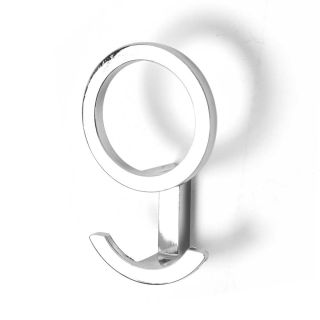 Hat & Coat Hook, Chrome Plated