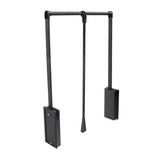 Clothes Lift, 890mm - 1200mm, Black