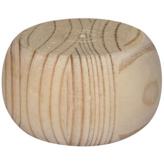 Bunfoot, H45mm x 85mm, Raw Pine