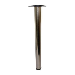 Kitchen Leg, H870mm x 76mm, Brushed Satin Nickel