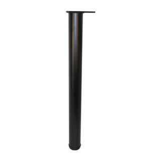 Kitchen Leg, H870mm x 76mm, Matt Black
