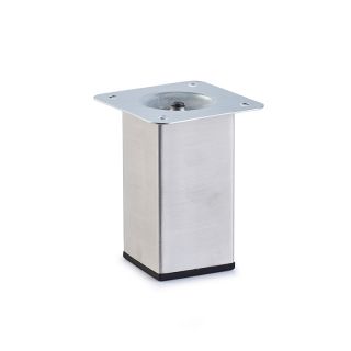 Square Leg, H100mm x 50mm, Stainless Steel