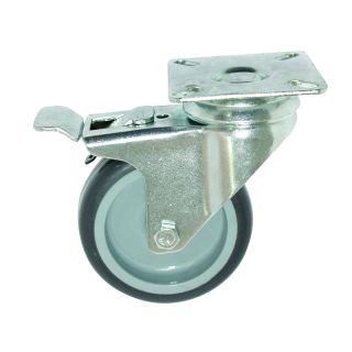 Castor, Swivel with Brake, 100mm