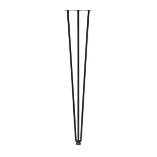 Hairpin Leg, H710mm x 10mm, Black