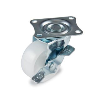 Castor, Swivel with Brake, Polypropylene, 75mm