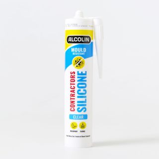 Alcolin Contractors Silicone, Clear, 260ml