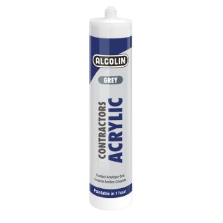 Alcolin Contractors Acrylic, Grey, 260ml