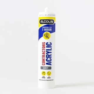 Alcolin Contractors Acrylic, Grey, 260ml