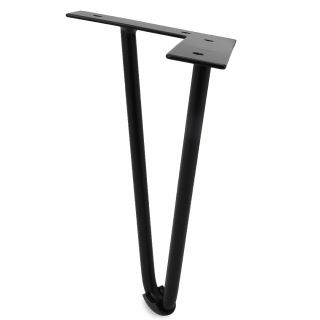 Hairpin Leg, H210mm x 10mm, Black