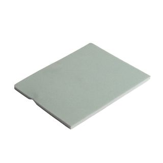 Foam Coated Abrasive Pad, Microfine, 1-Side Coated, Light Green
