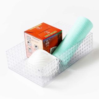 Storage Organiser, Clear, 380mm x 220mm x 100mm