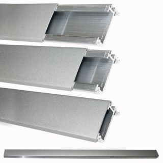 Roller Shutter Handle & Cover, 1m, Silver