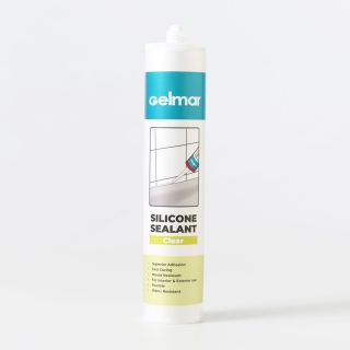 Gelmar Silicone Sealant, Clear, 260ml