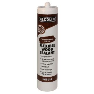 Alcolin Flexible Wood Sealant, Imbuia, 280ml