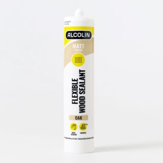 Alcolin Flexible Wood Sealant, Oak, 280ml