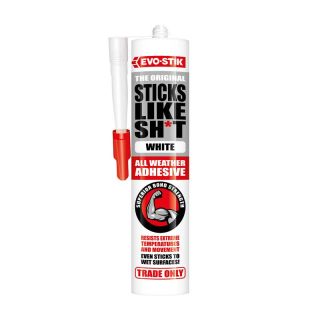 Evo-Stik Sticks Like Sh*t, White, 290ml