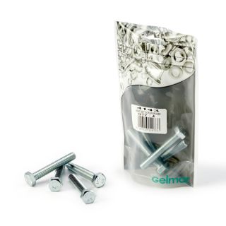 Hex Set Screw Bolts, M8 x 50mm, 4 Pieces