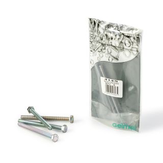 Hex Set Screw Bolts, M6 x 75mm, 6 Pieces