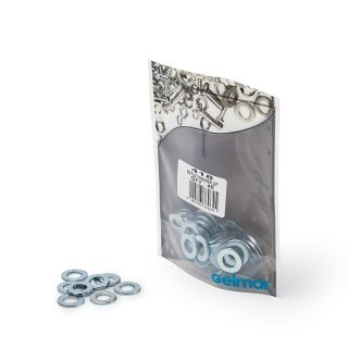 Flat Washers, M8 x 16mm, 40 Pieces