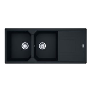 Franke, Urban, Fragranite, Inset, Matt Black, 1160mm x 500mm, UBG621