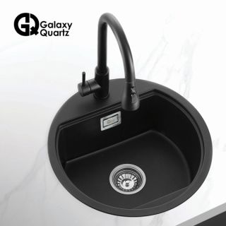 Galaxy Quartz Prep Bowl, Black, 434mm x 337mm