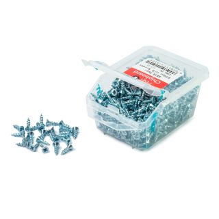 Chipboard Screws, Pozi, No.8, 4mm x 16mm, 800 Pieces