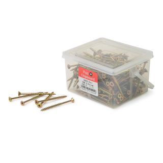 Chipboard Screws, Pozi, No.10, 5mm x 75mm, 200 Pieces