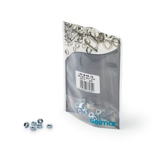 Hex Nuts, High Tensile, M4 x 7mm, 20 Pieces